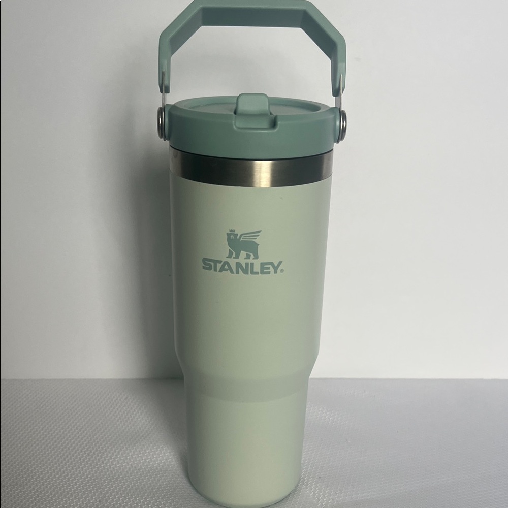 Stanley Pastel blue Insulated Mug. Sip straw.